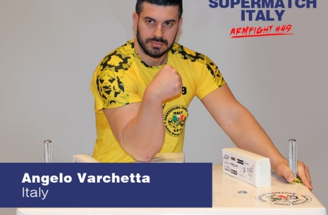 Angelo Varchetta: "The Super Match was an excellent tournament" # Armwrestling # Armpower.net